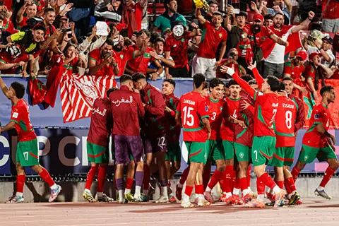 "بالروح بالجسد".. أسود المغرب ملوك شباب العالم